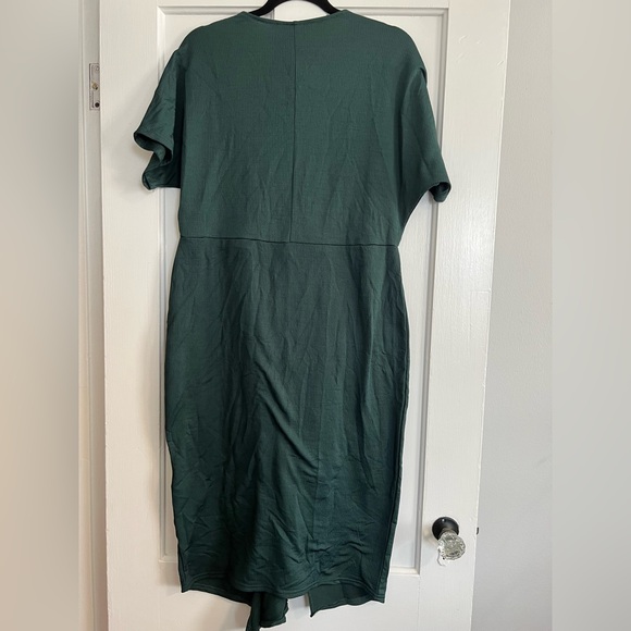 LOST INK Faux Wrap Dress 16 - Picture 2 of 8